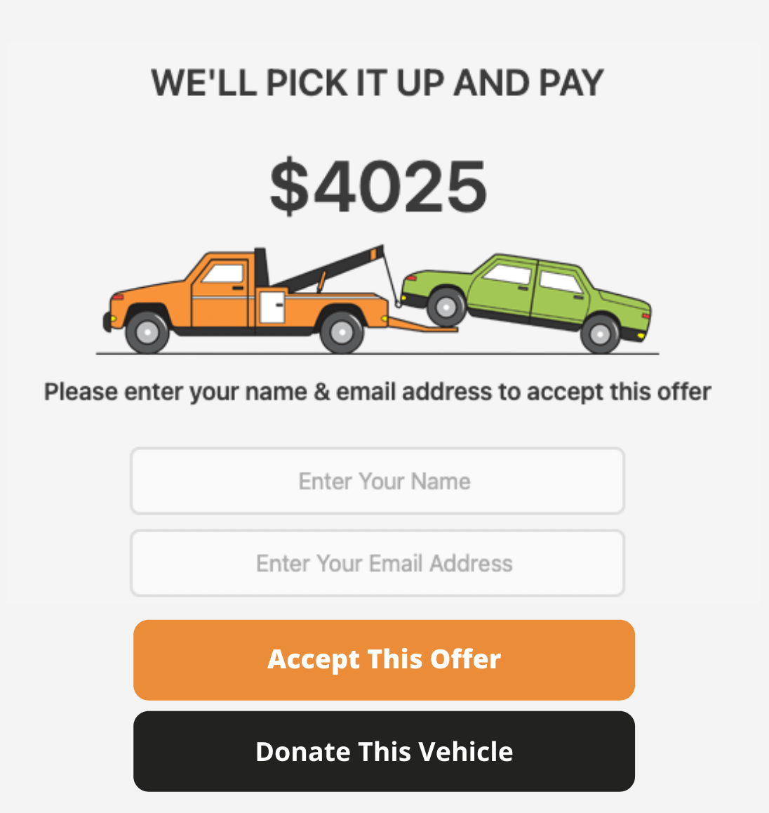 donate vehicle
