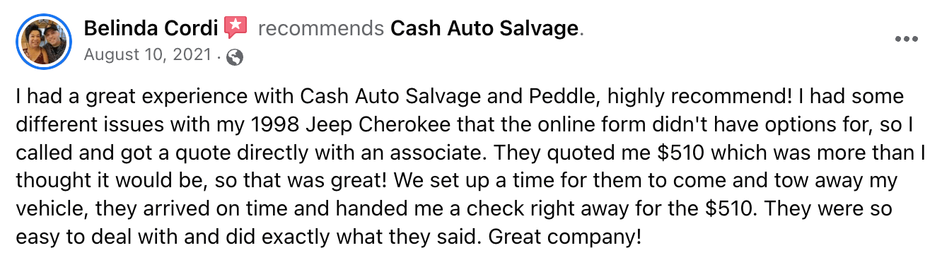 cash auto salvage review 6