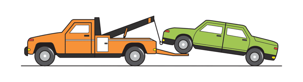 we tow cars for free
